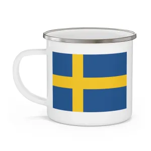 Swedish Flag Camping Mug