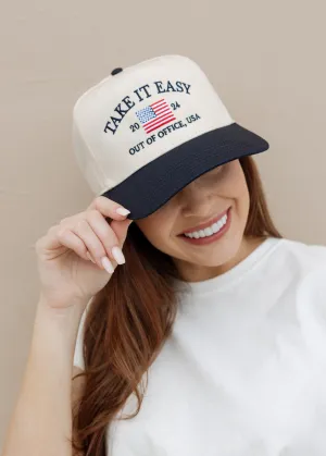 Take It Easy Vintage Trucker Hat