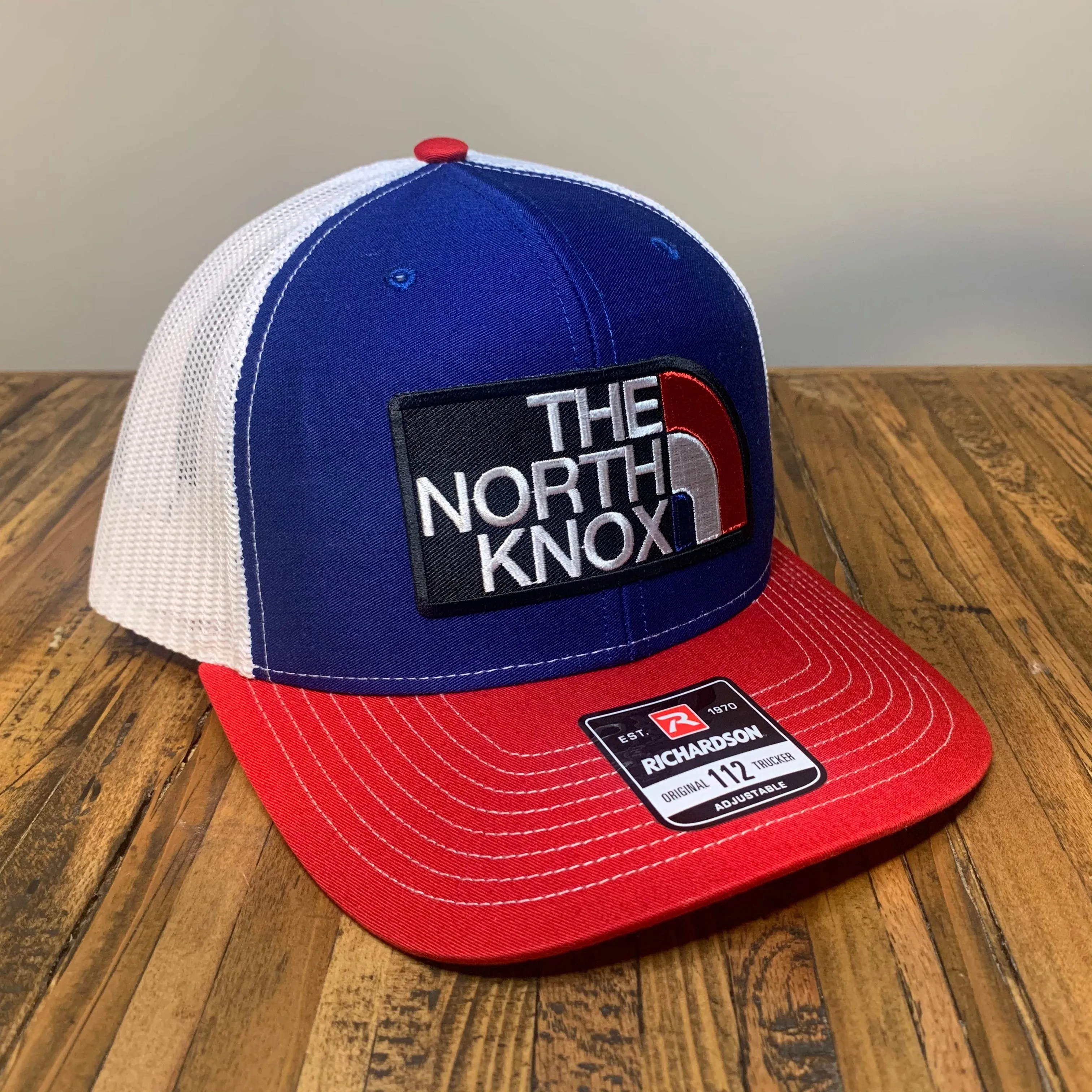 The North Knox Hat - Red White and Blue