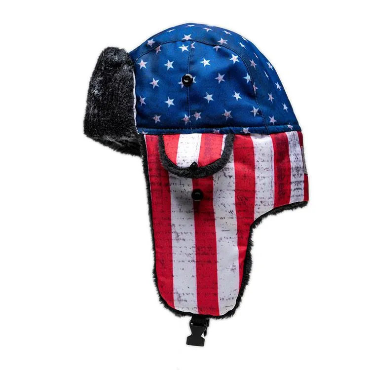 Trapper Hat | American Flag