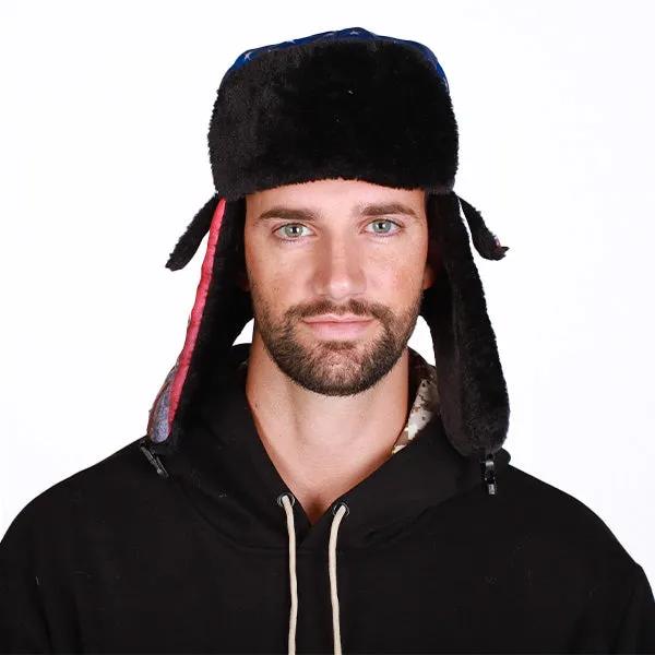 Trapper Hat | American Flag