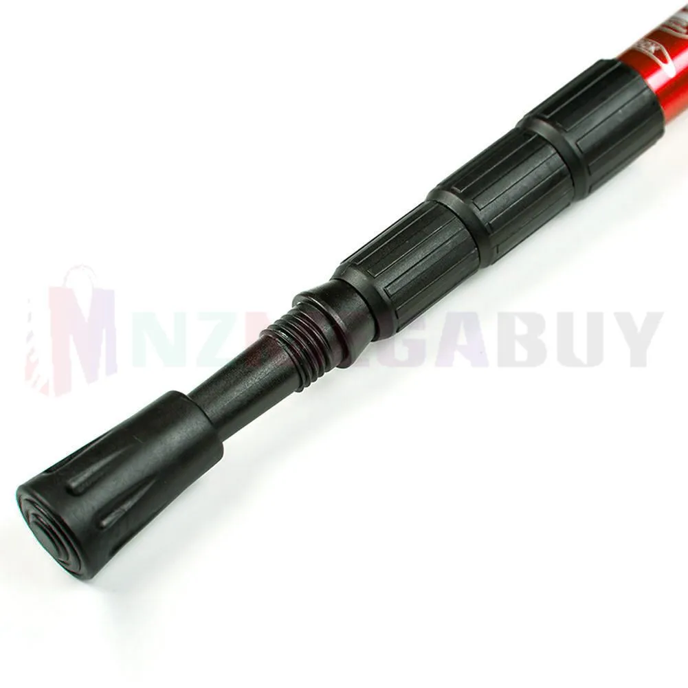 TREKKING POLES WALKING HIKING POLES 2 PCS - Black
