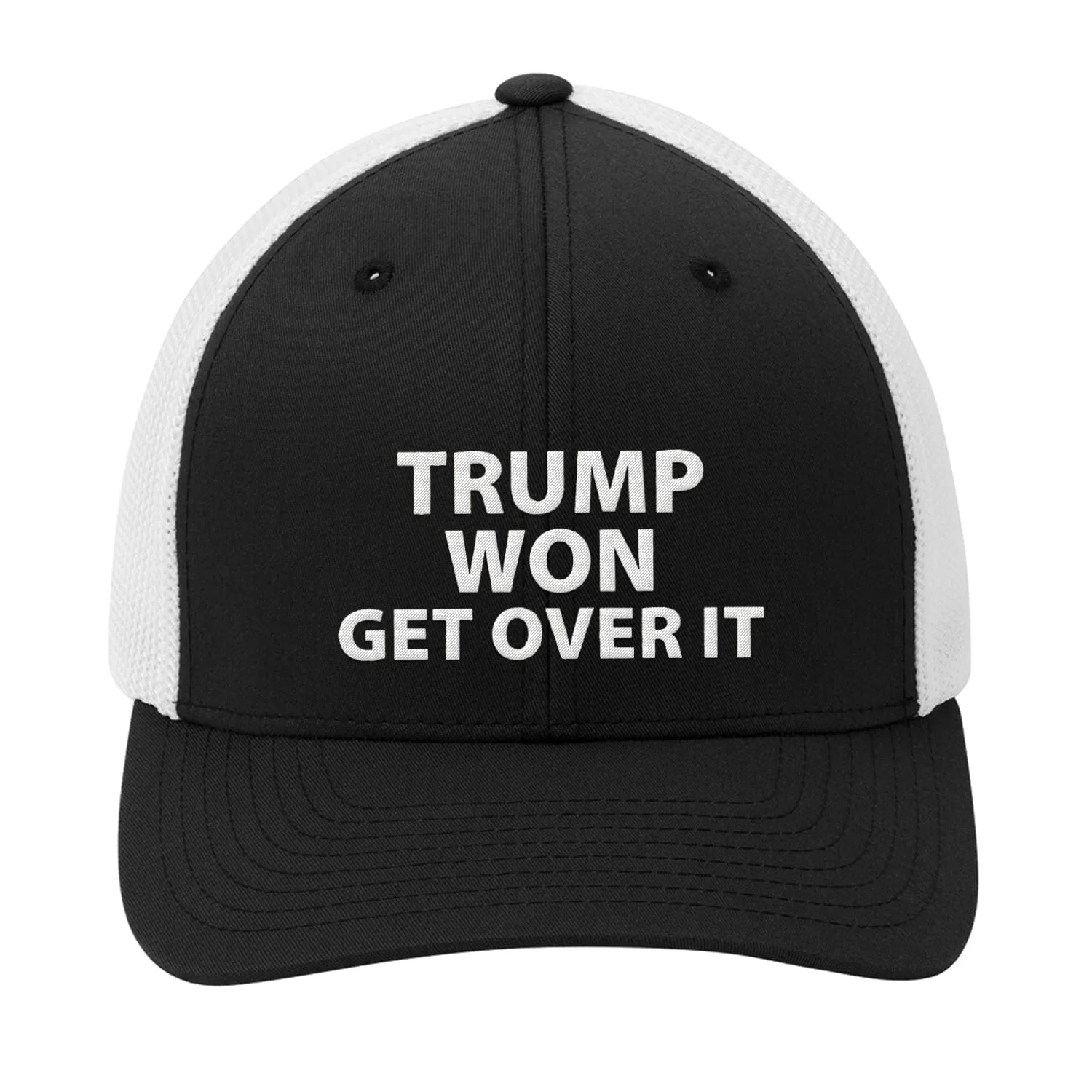 Trump Won Get Over It Premium Embroidery Hat
