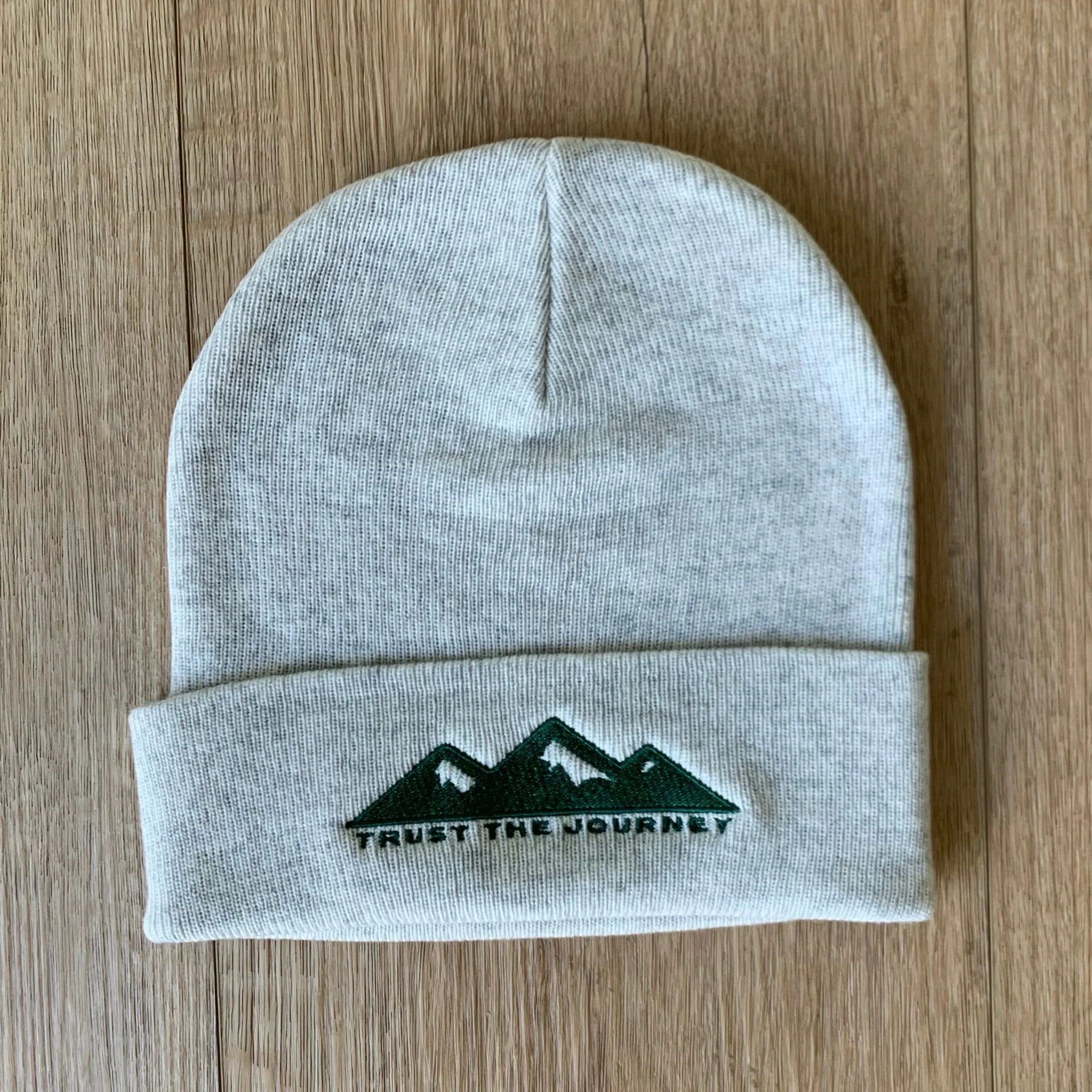 Trust The Journey Manifest Beanie   Ink