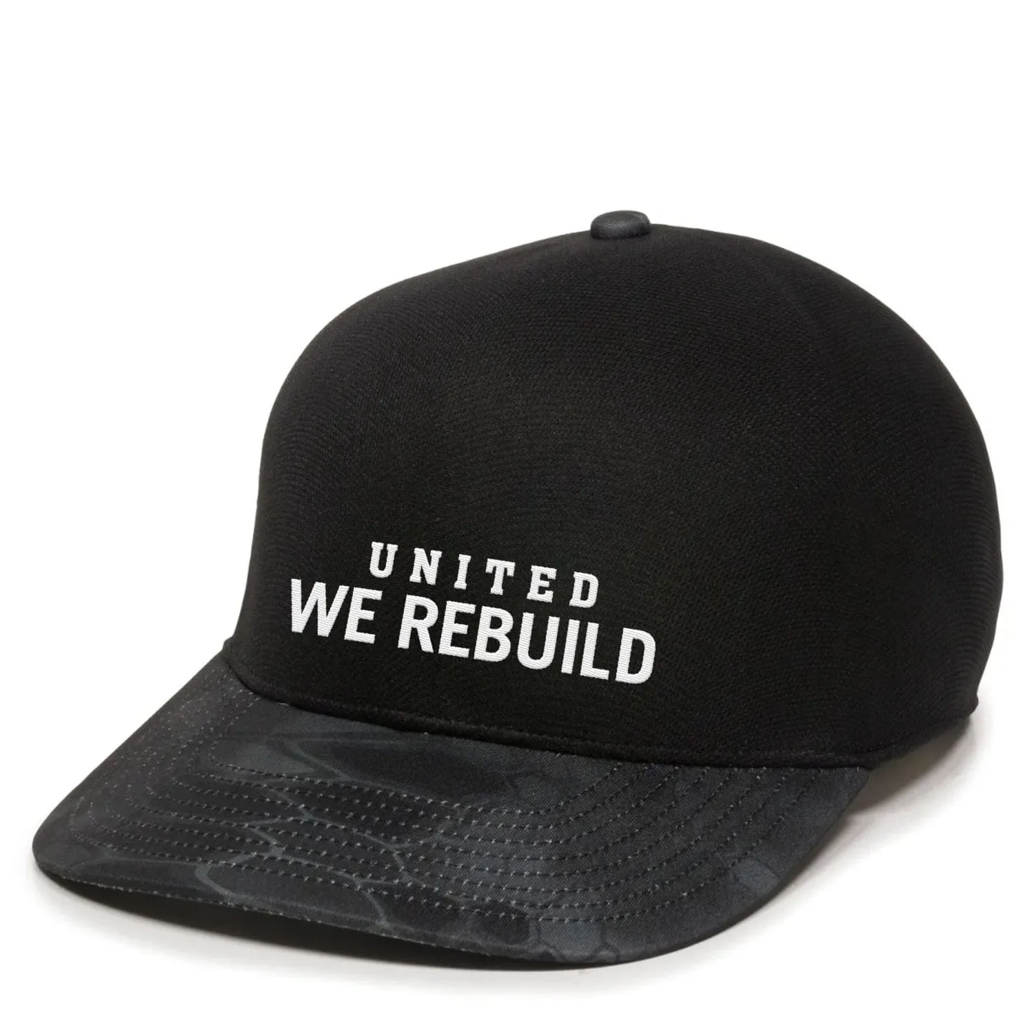 United We Rebuild Premium Embroidered Hat