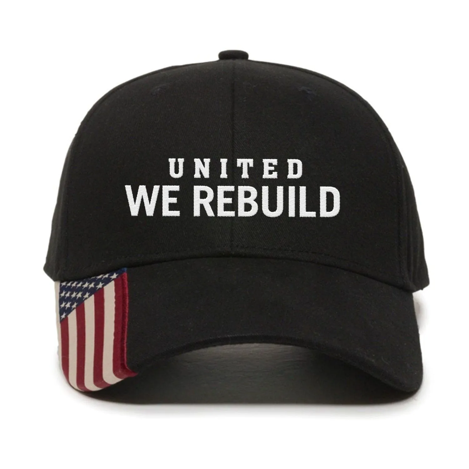 United We Rebuild Premium Embroidered Hat