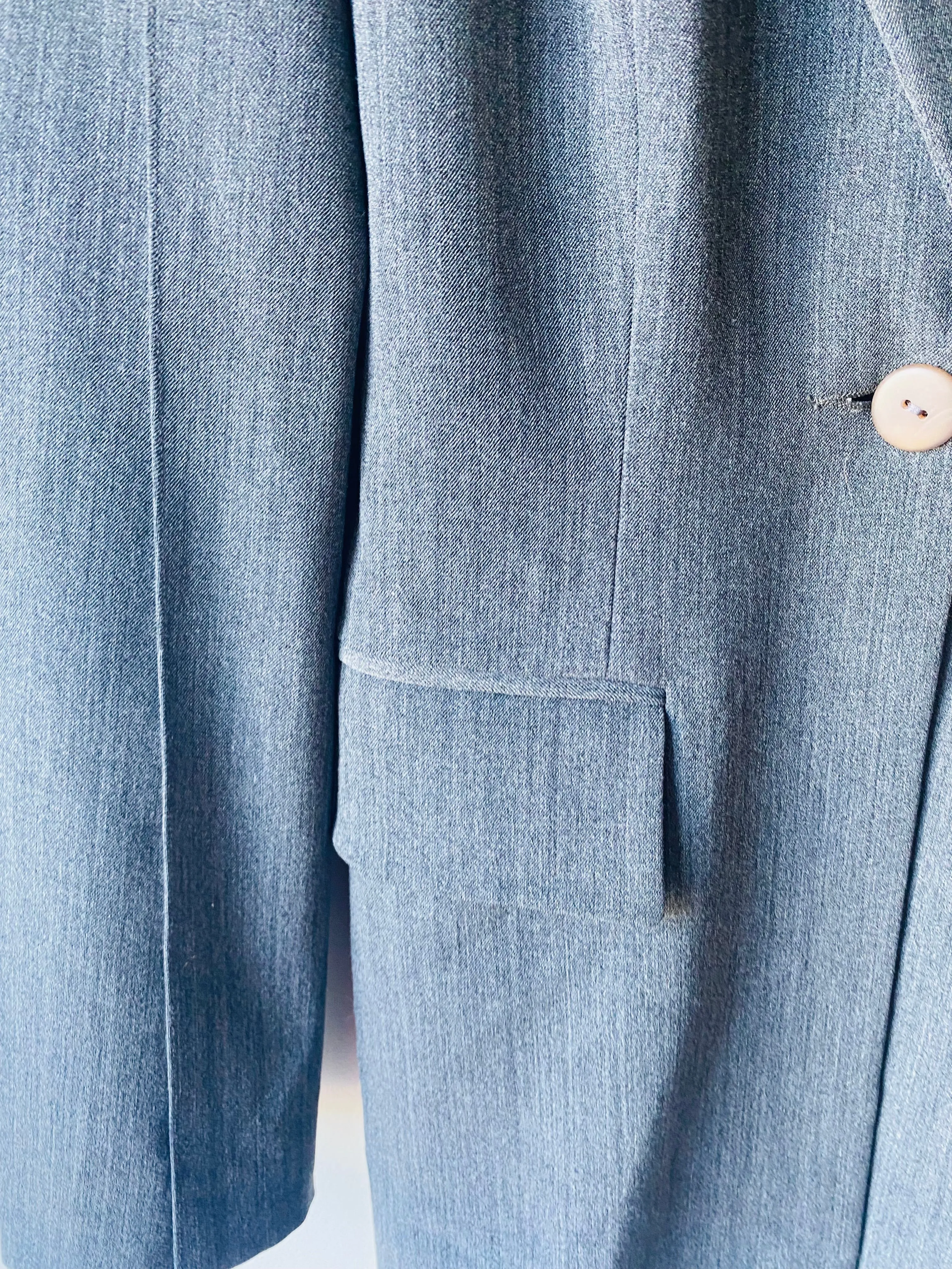 Vintage Plein Sud Grey Blazer
