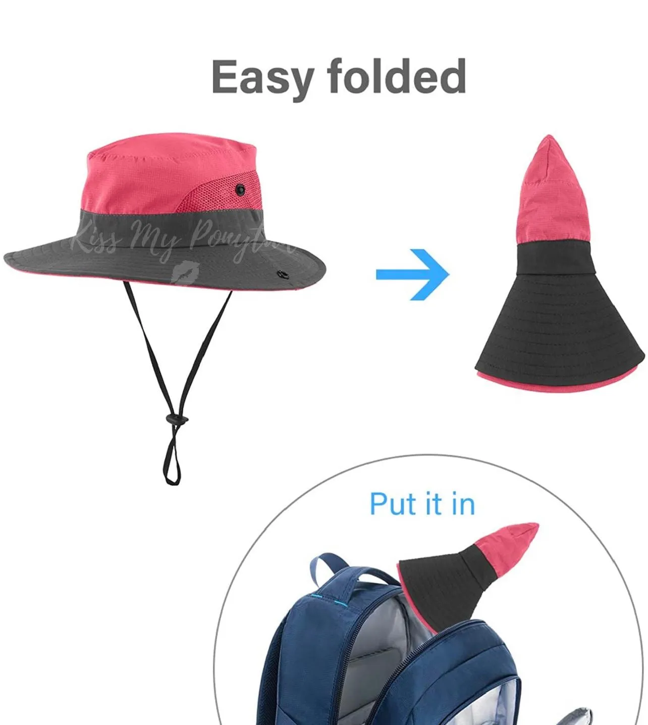 WATERMELON Unisex Wide Brim Hat