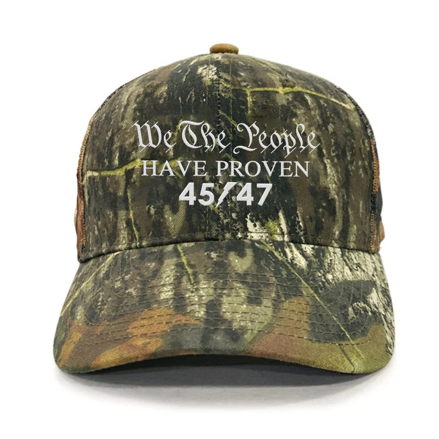 We The People Have Proven 45 47 Premium Embroidered Hat (AM25)