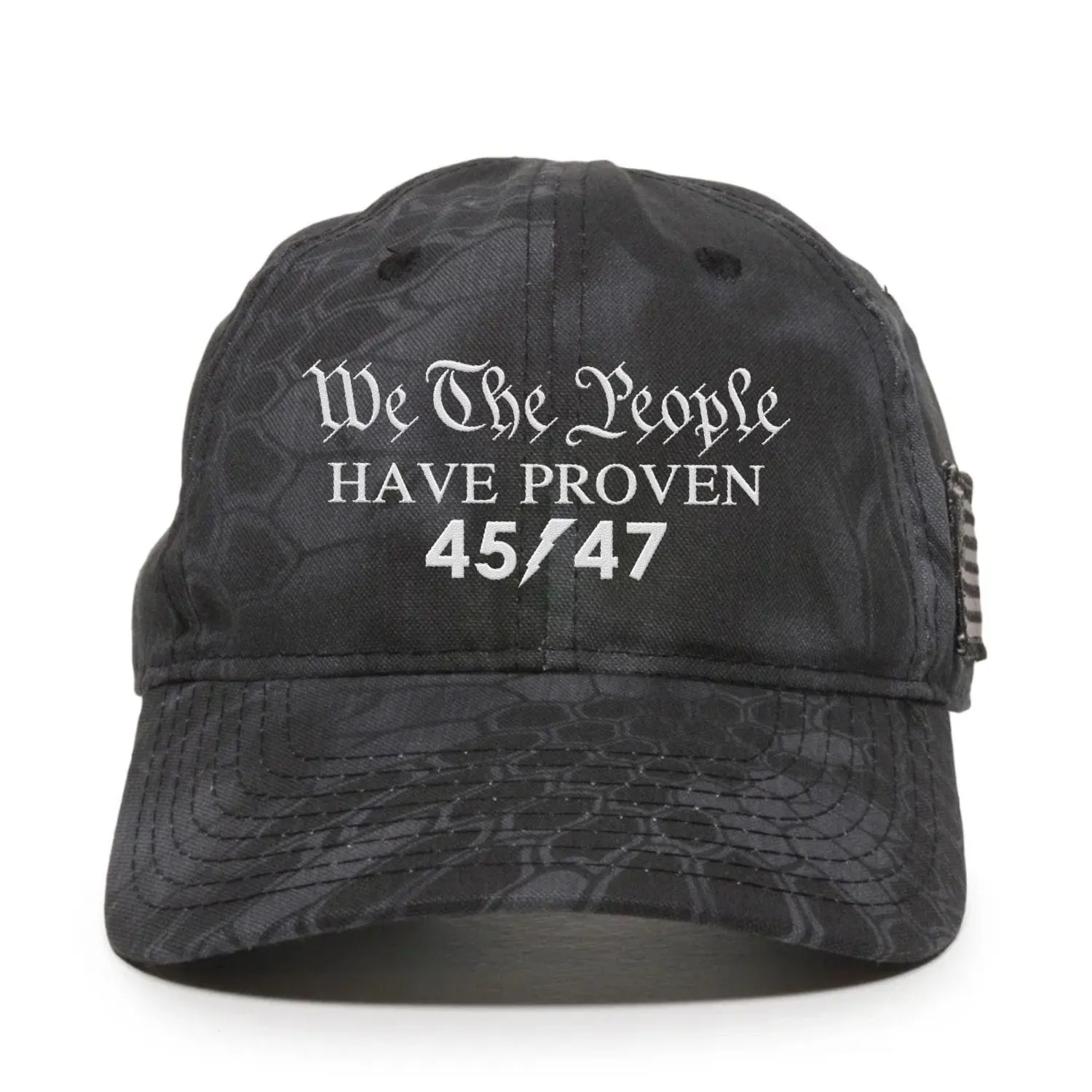 We The People Have Proven 45 47 Premium Embroidered Hat (AM25)