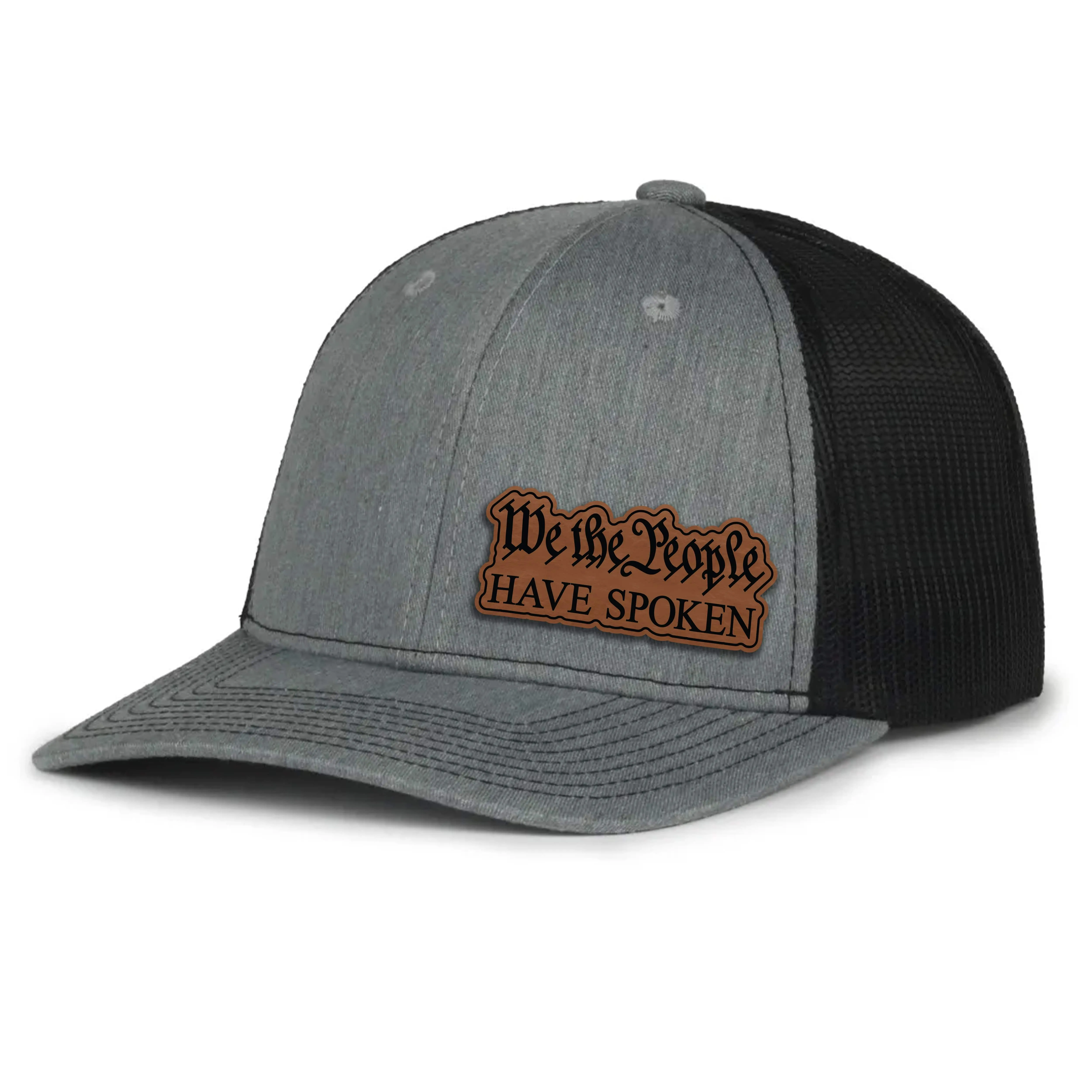 We The People Have Spoken Leather Patch Hat