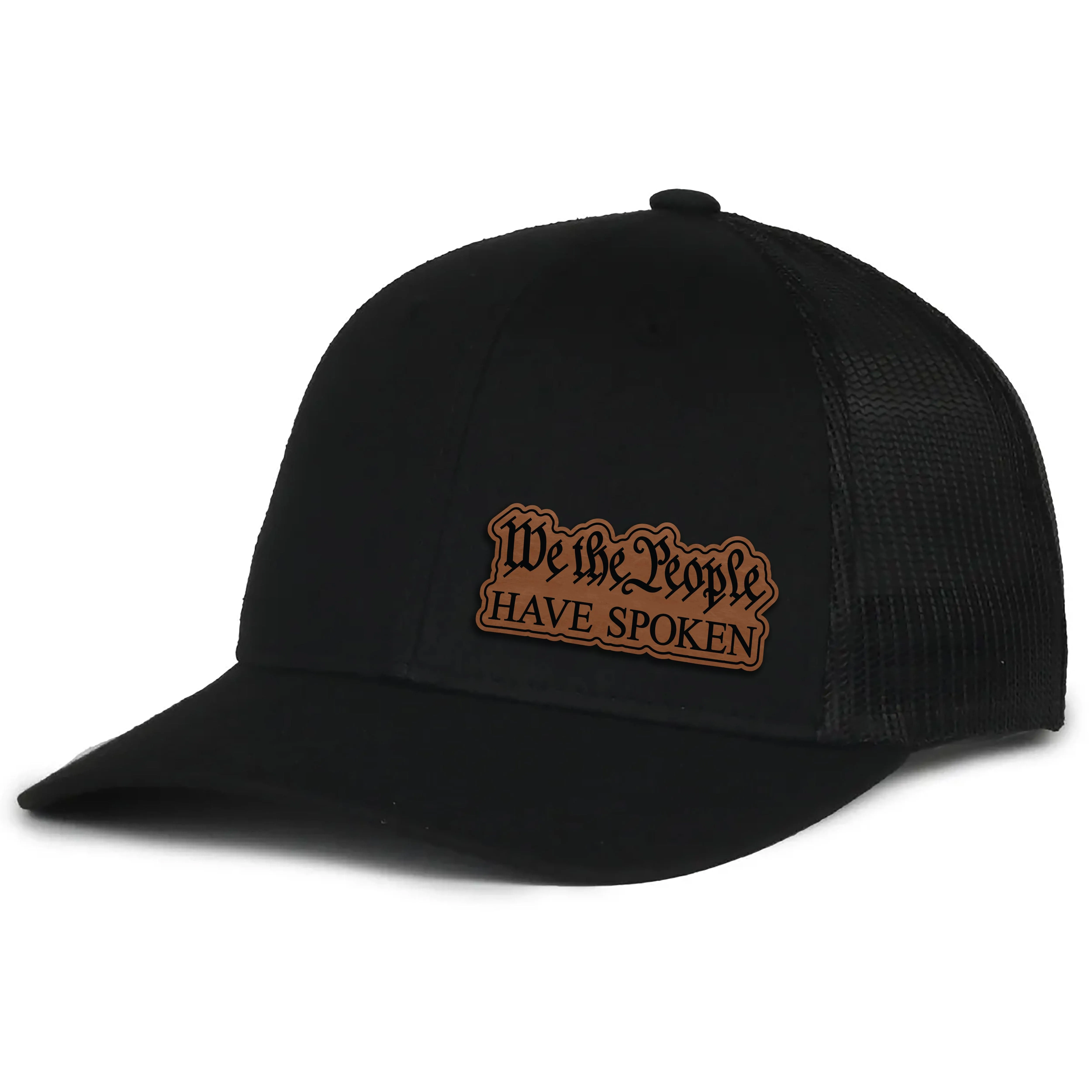 We The People Have Spoken Leather Patch Hat