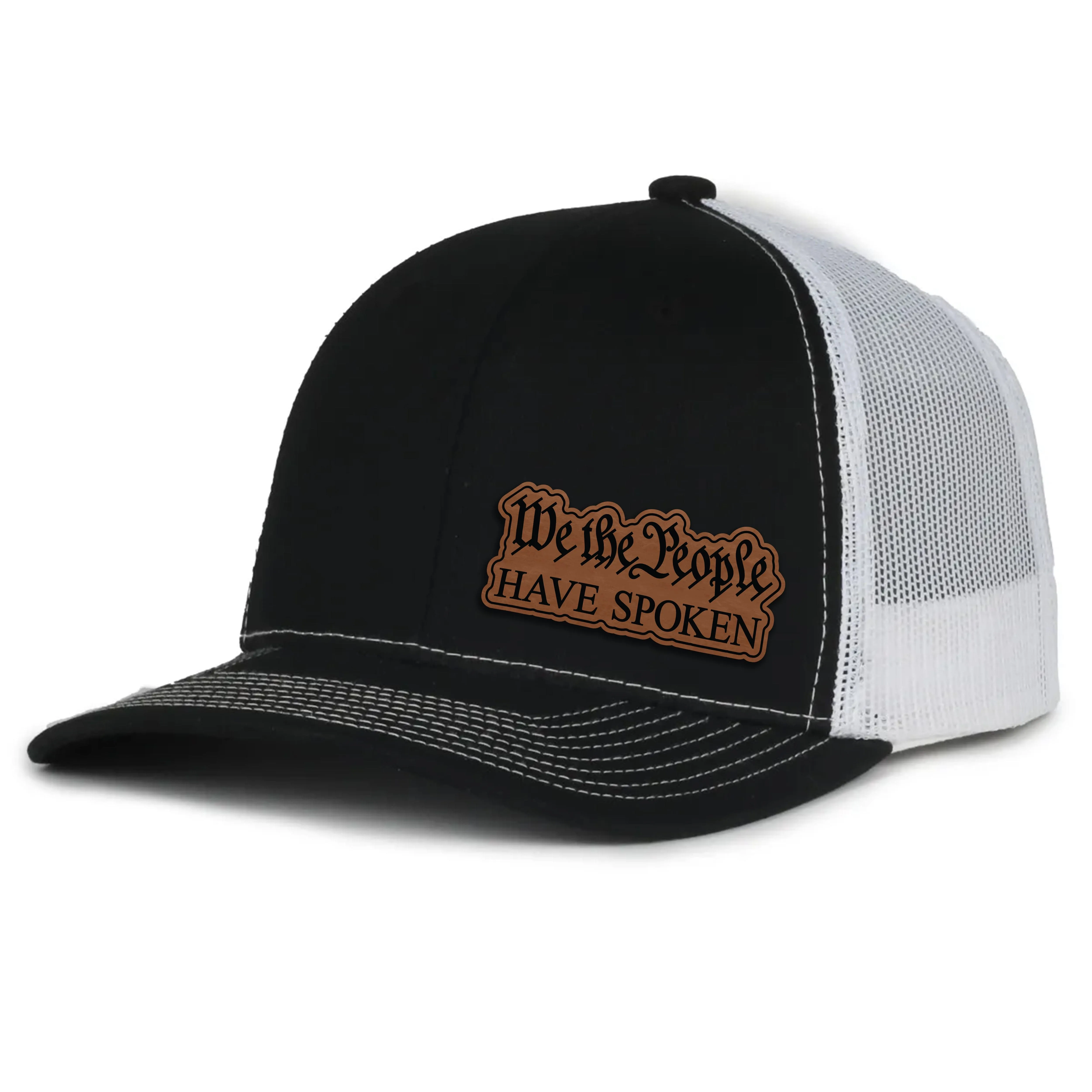We The People Have Spoken Leather Patch Hat