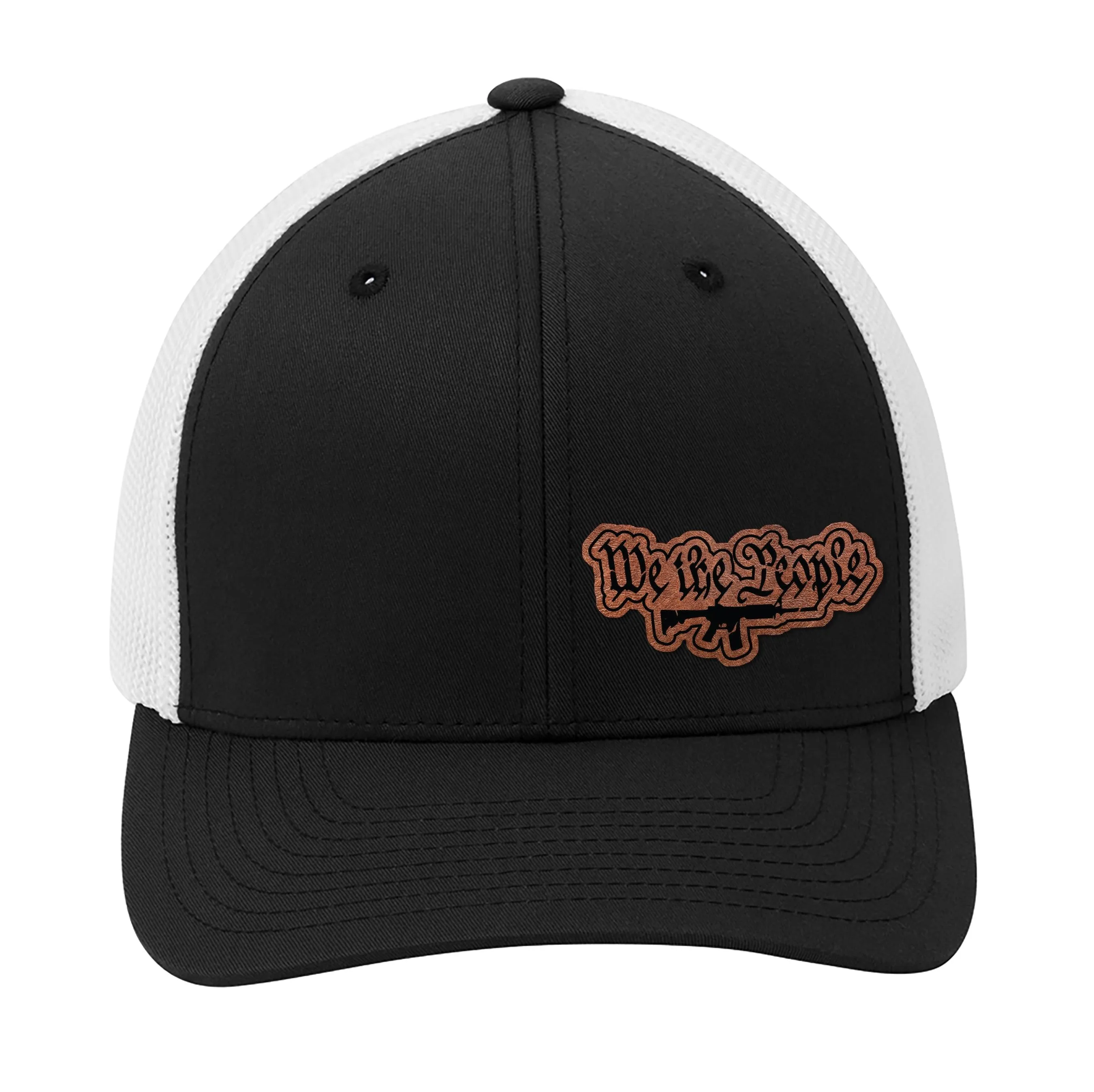 We The People Leather Patch Hat