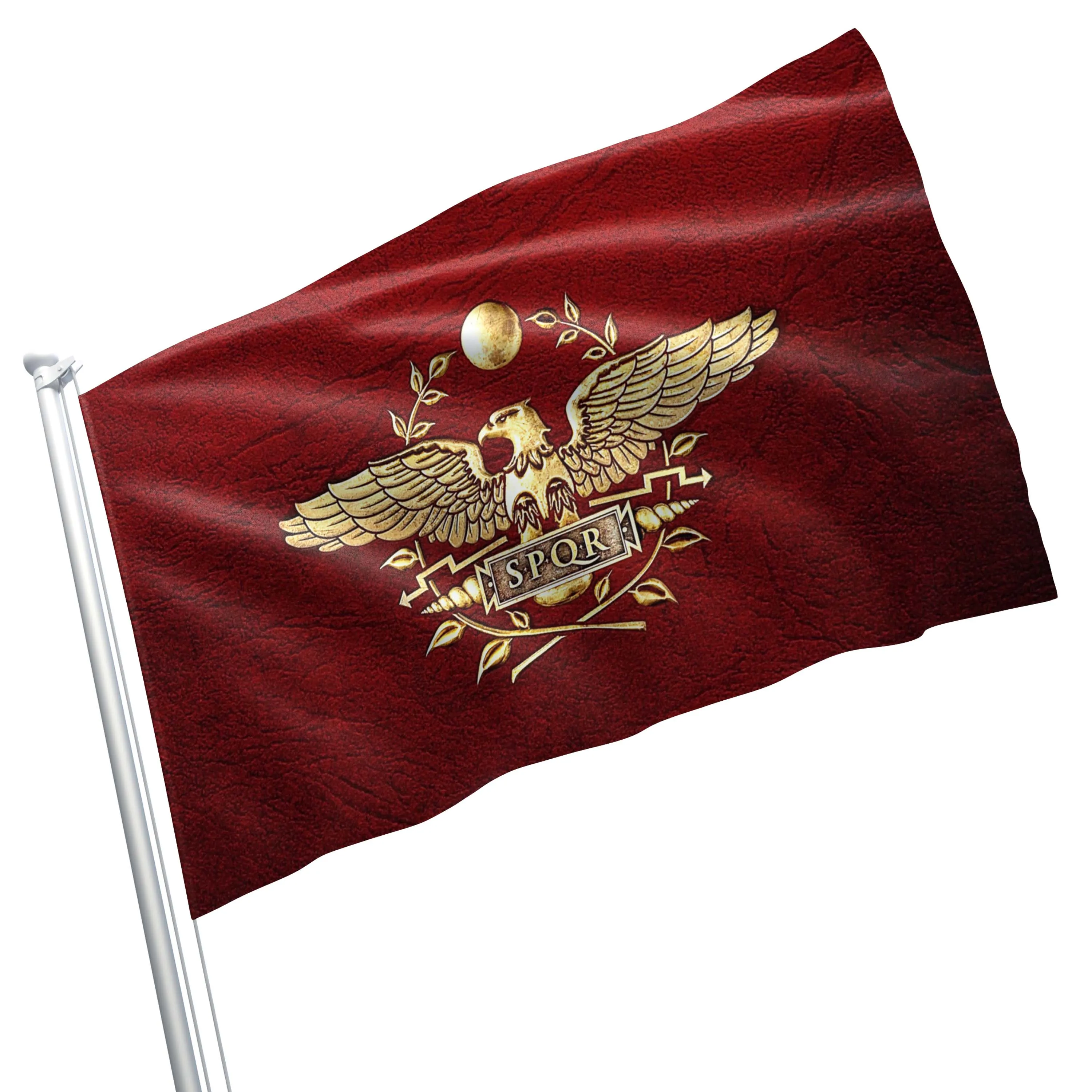 Western Roman Empire SPQR Flag Banner