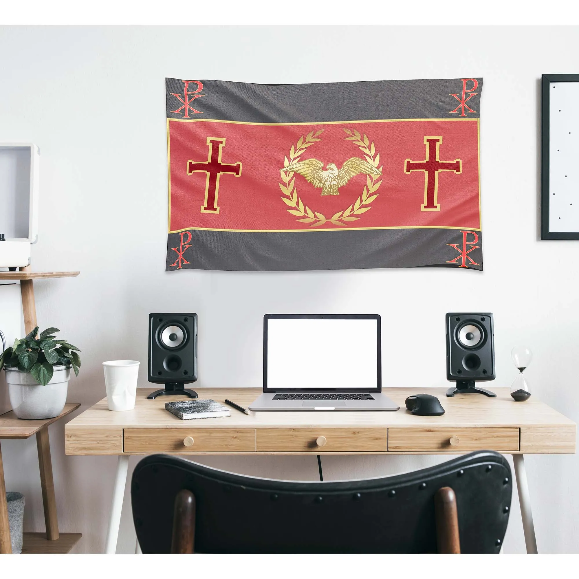 Western Roman Empire SPQR Flag Banner