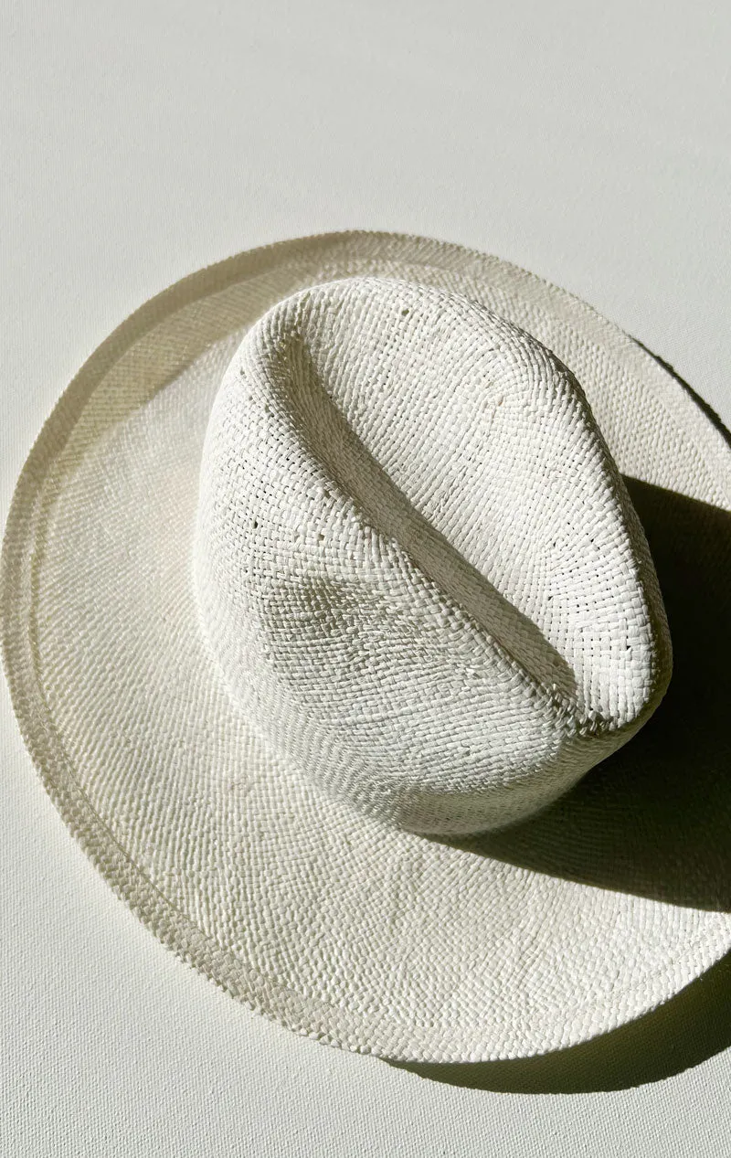 White Reinhard Plank Hat-on Sale!