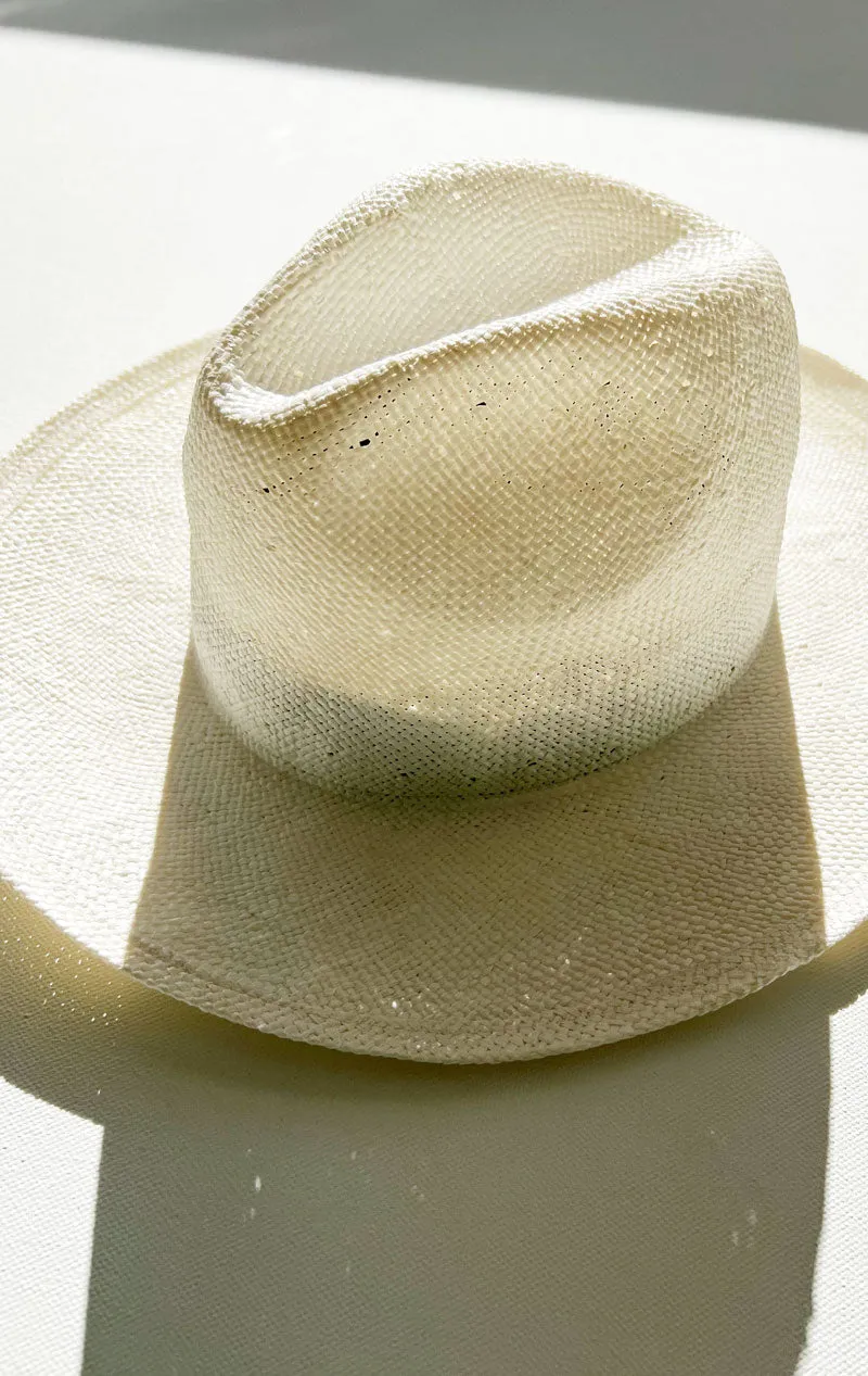 White Reinhard Plank Hat-on Sale!