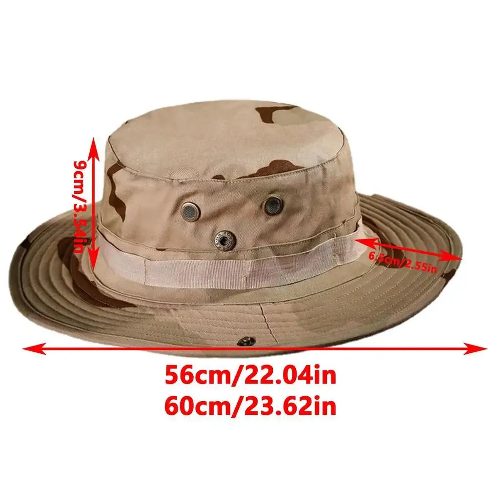 Wide Brim Boonie Hat Outdoor Wide Brim Sun Protect Hat Outdoor Summer Wide Brim Boonie Hat Hunting Camo Sun For Men Or Women