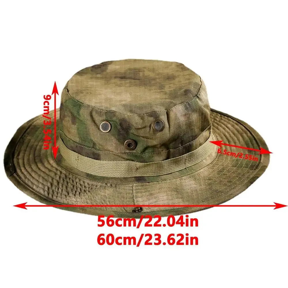 Wide Brim Boonie Hat Outdoor Wide Brim Sun Protect Hat Outdoor Summer Wide Brim Boonie Hat Hunting Camo Sun For Men Or Women