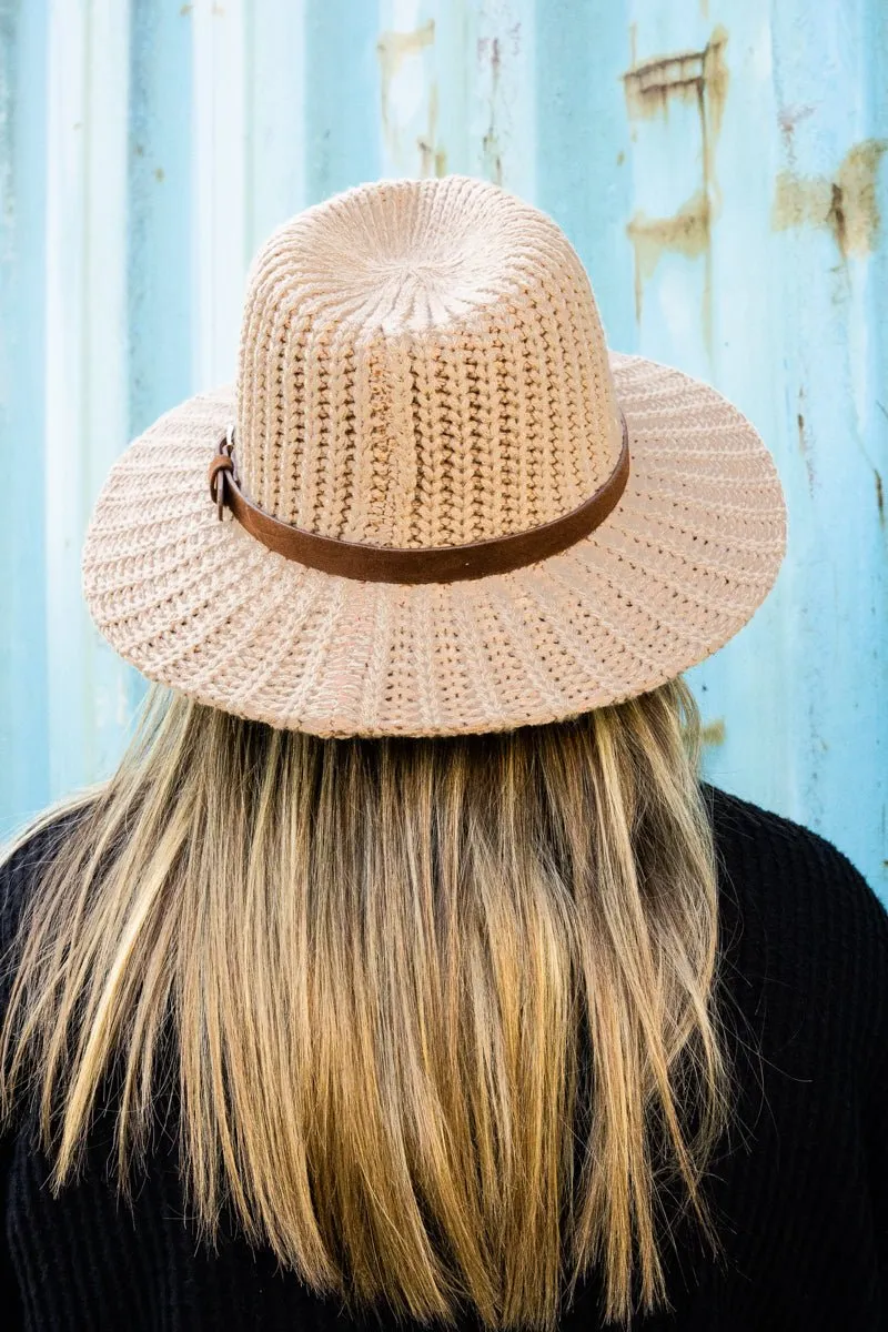 Winter Way Knit Hat, Camel