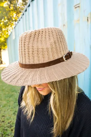 Winter Way Knit Hat, Camel