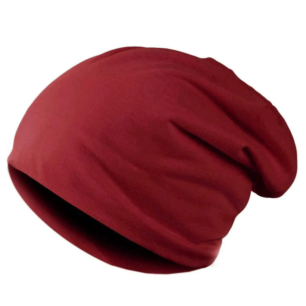 Women Men Unisex Knitted Cap Casual Beanies Solid Color Hip-hop Snap Slouch Skullies Bonnet beanie Hat Gorro