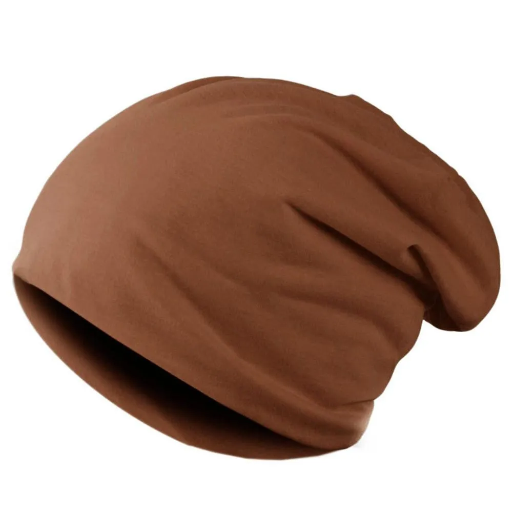 Women Men Unisex Knitted Cap Casual Beanies Solid Color Hip-hop Snap Slouch Skullies Bonnet beanie Hat Gorro