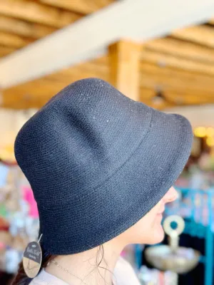 Women's Cloche Hat- Black
