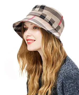 Womens Foldable Sun Protection Bucket Hat