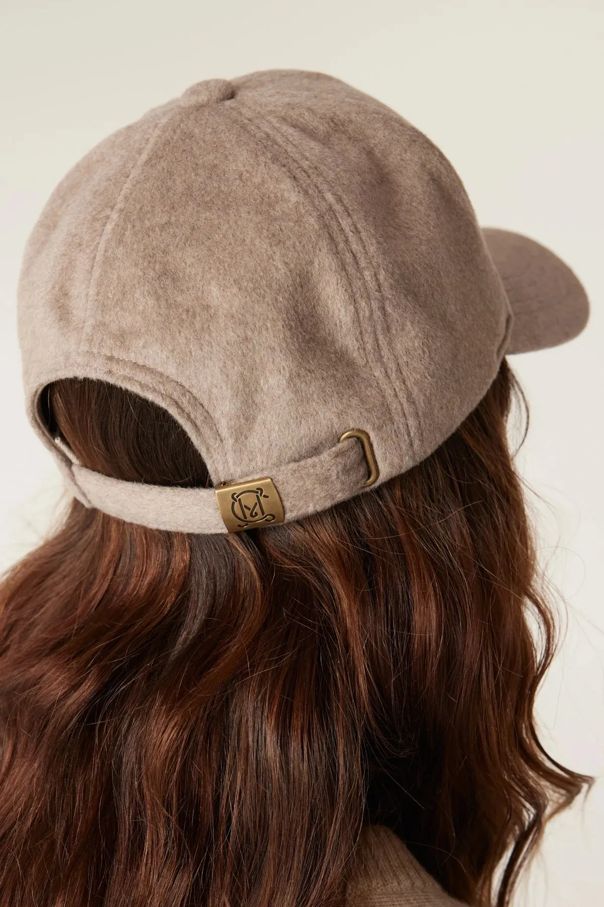 Wool Cashmere Cap | Pebble